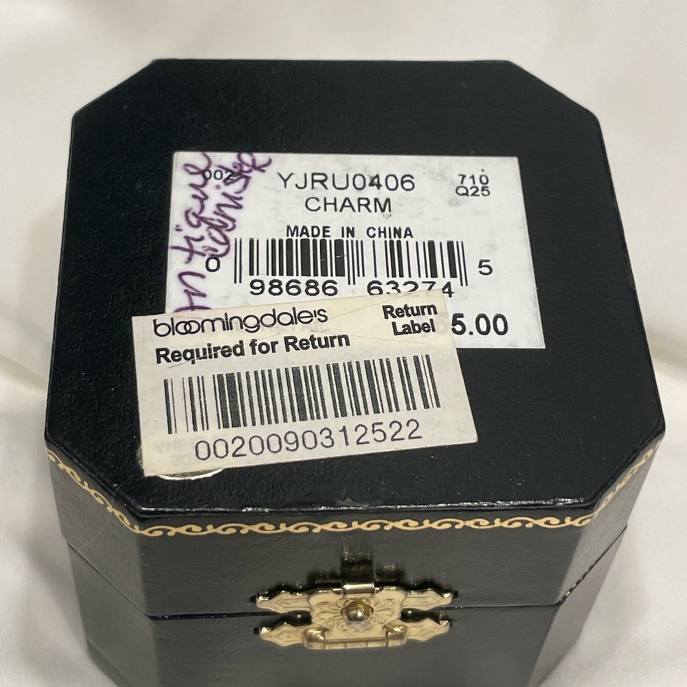 ULTRA RARE Juicy Couture Vintage Gold Royal ORB Crown Antique Canister 2005 NIB - Picture 8 of 8